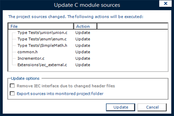 CODESYS C-Integration