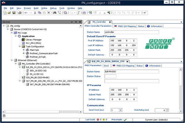 CODESYS Profinet